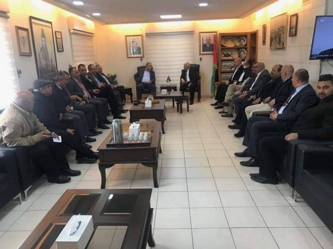 قطامي يبحث مع محافظ بيت لحم تنفيذ مشاريع لتعزيز صمود المواطنين