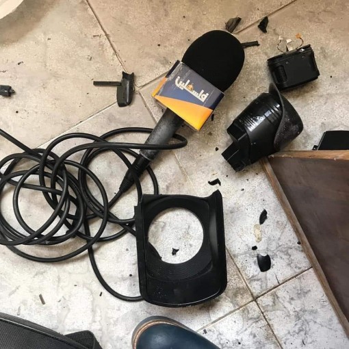القطاع الخاص يستنكر بشدة الاعتداء على مقر تلفزون فلسطين بغزة