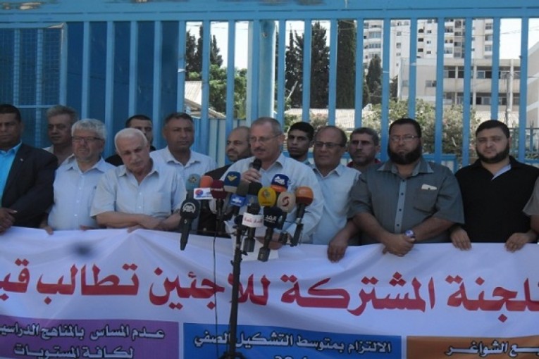 الأونروا تدعو الي إضراب شامل في جميع المؤسسات غدا