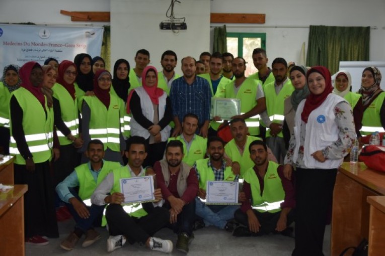 العمل الزراعي وأطباء العالم فرنسا يختتمان دورات تدريبية في الإسعافات الأولية الأساسية