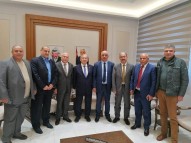 مجلس إدارة اتحاد جمعيات رجال الاعمال  الفلسطينيين يلتقي مع معالي وزير الاقتصاد الوطني
