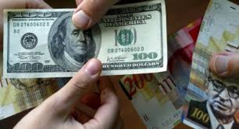 ارتفاع طفيف على سعر صرف الدولار مقابل الشيكل اليوم الإثنين