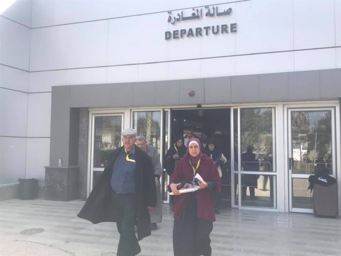 مغادرة الفوج السادس من معتمري غزة عبر معبر رفح