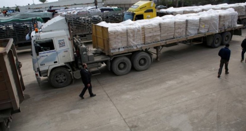 إحصائية شاحنات الأدوية التي دخلت عبر معبر كرم أبو سالم على مدار الأسبوع