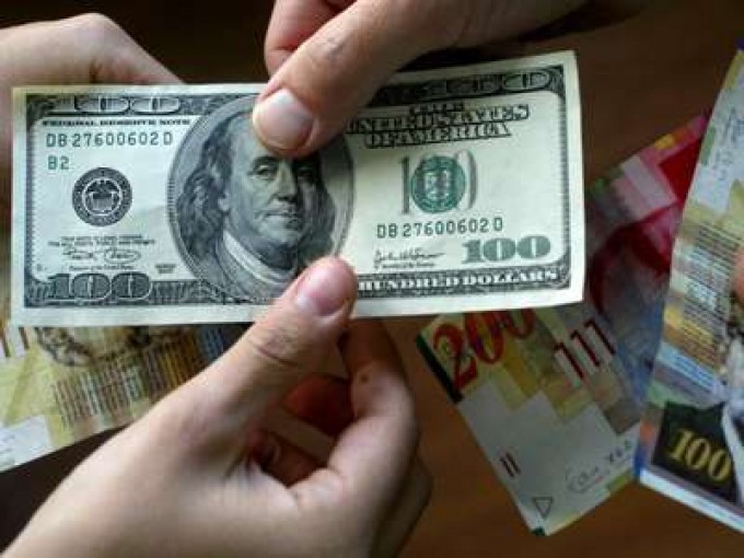 الدولار عند أدنى مستوى أمام الشيكل منذ 6 شهور