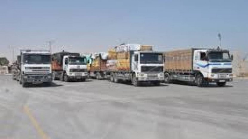 شركات النقل: تعلق عملها بكرم أبو سالم لفرض السلطة رسومًا جديدة