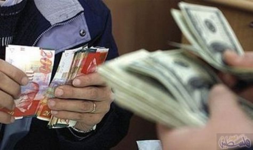 الدولار يصعد قليلاً امام الشيكل